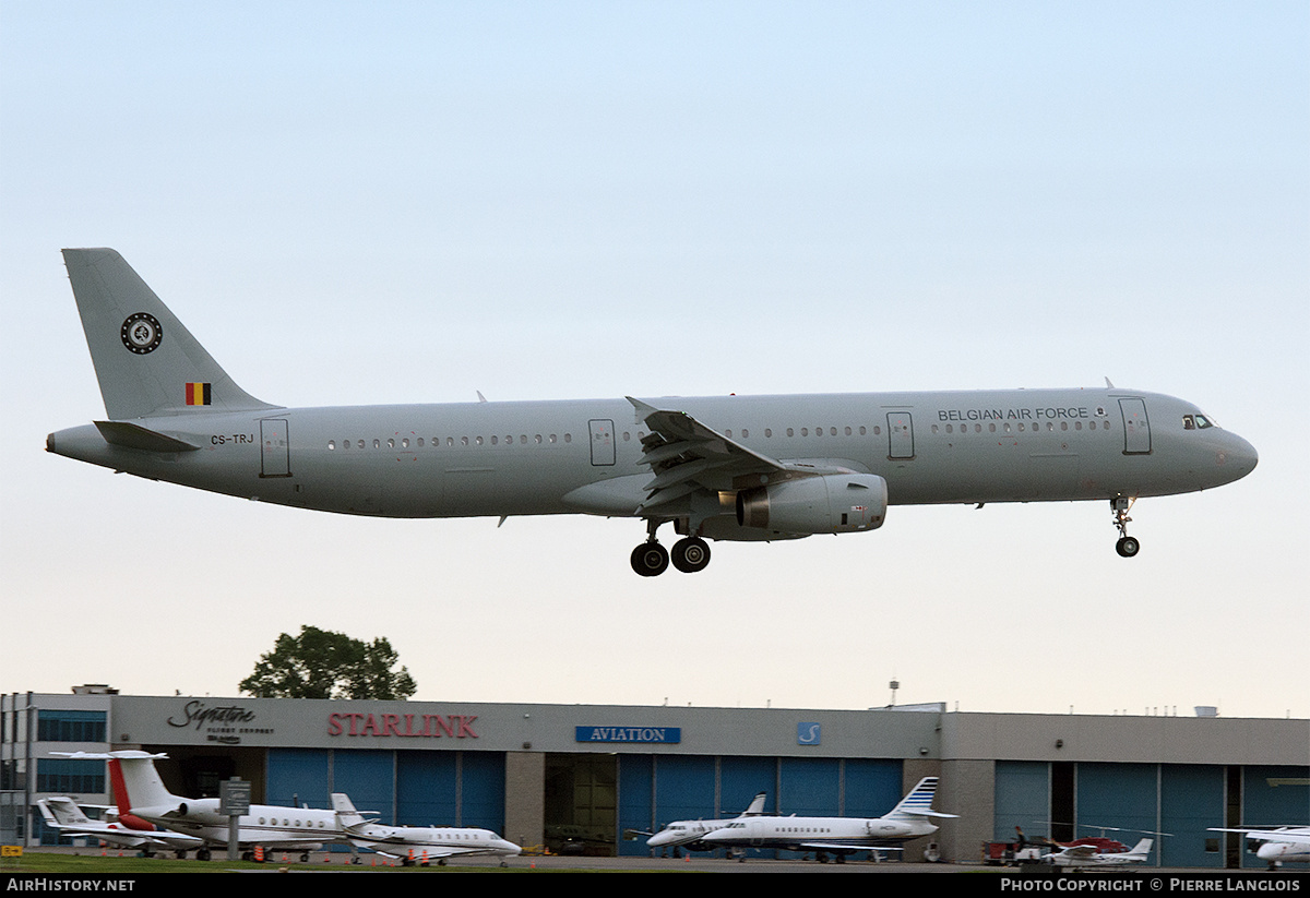 Aircraft Photo of CS-TRJ | Airbus A321-231 | Belgium - Air Force | AirHistory.net #707990
