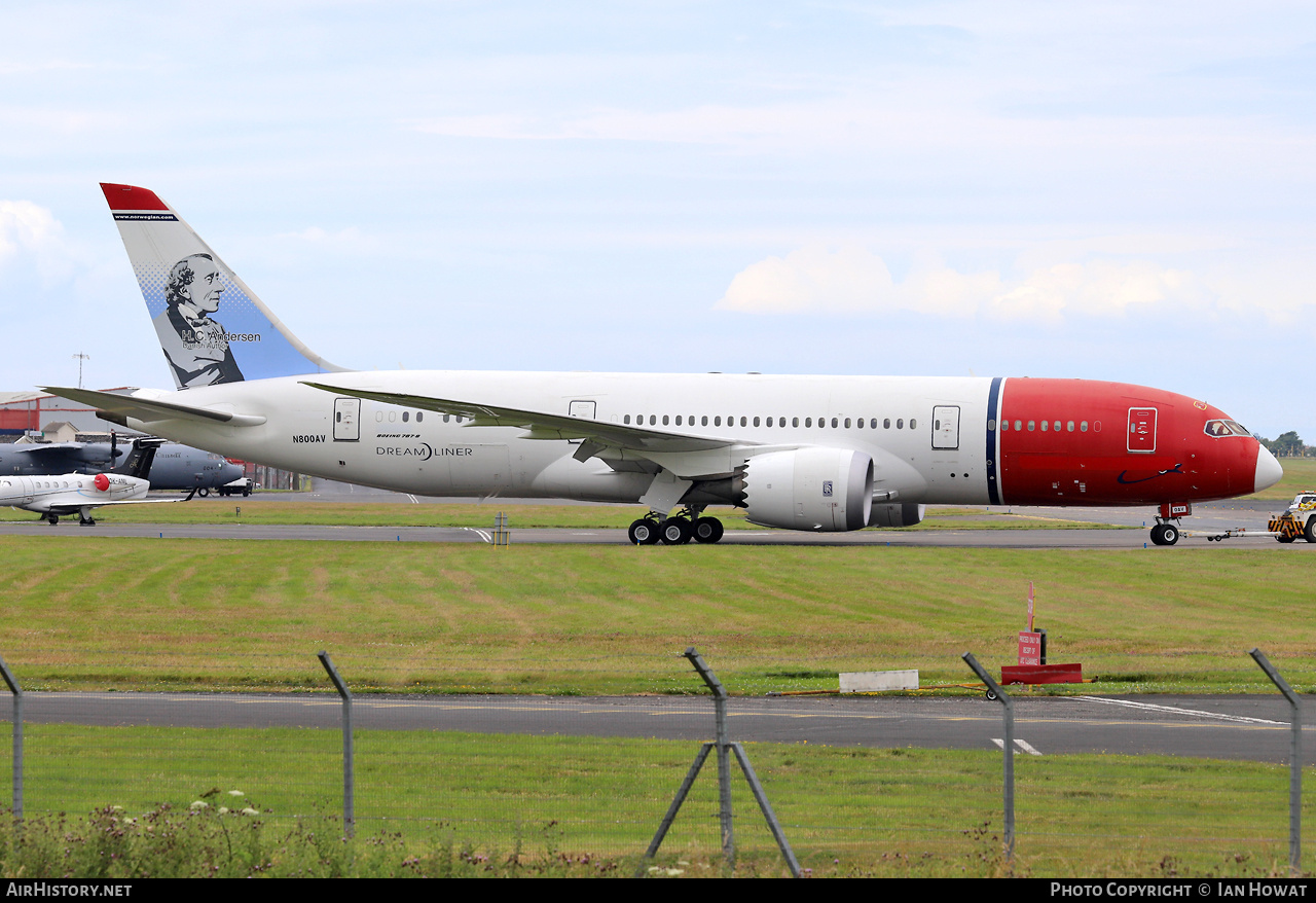 Aircraft Photo of N800AV | Boeing 787-8 Dreamliner | AirHistory.net #707991