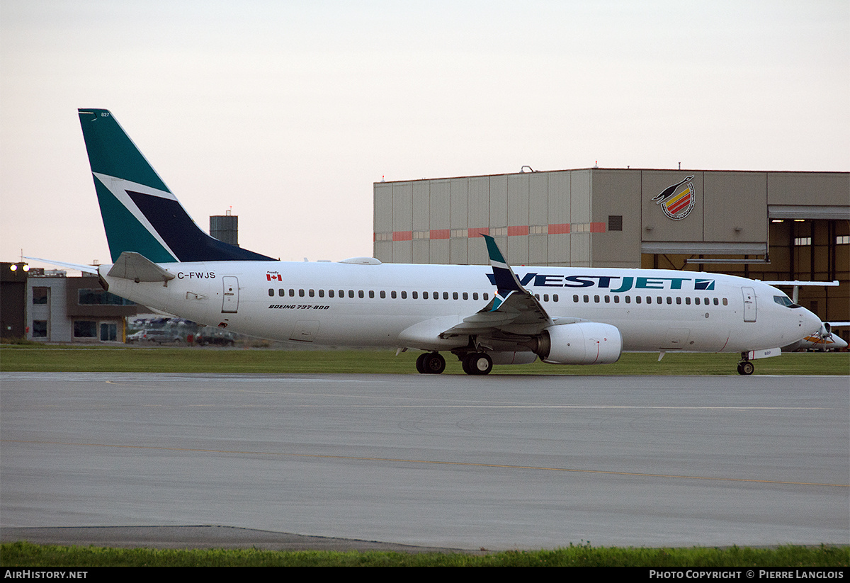 Aircraft Photo of C-FWJS | Boeing 737-8CT | WestJet | AirHistory.net #708001