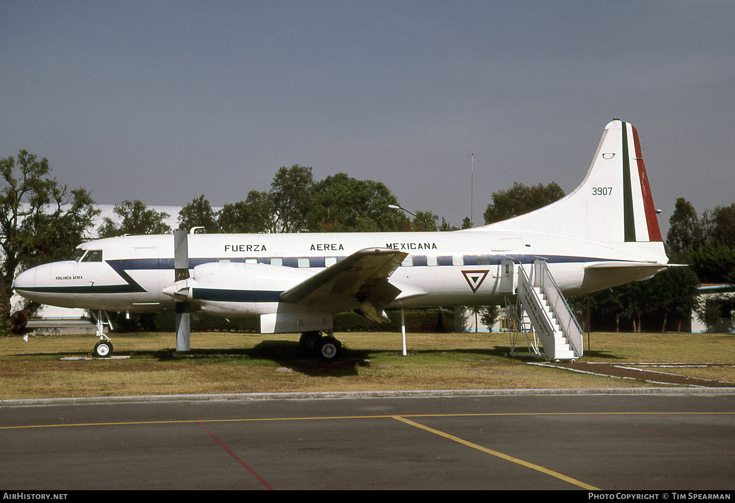 Aircraft Photo of 3907 | Convair 580 | Mexico - Air Force | AirHistory.net #708008