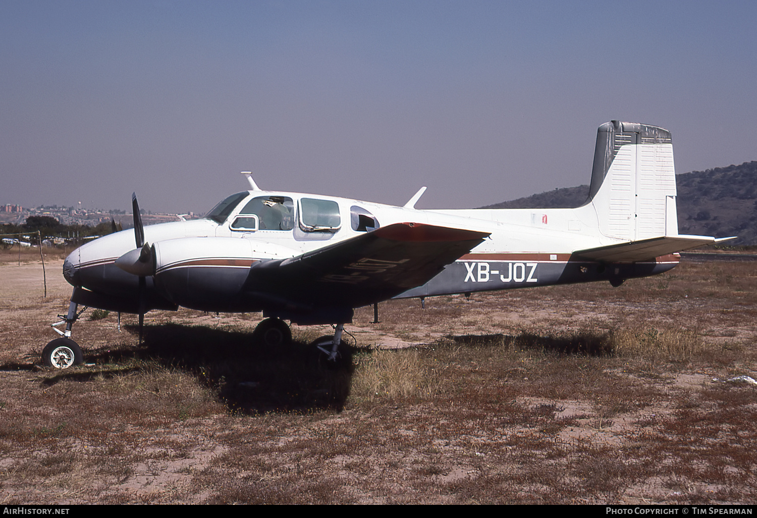 Aircraft Photo of XB-JOZ | Beech B50 Twin Bonanza | AirHistory.net #708009