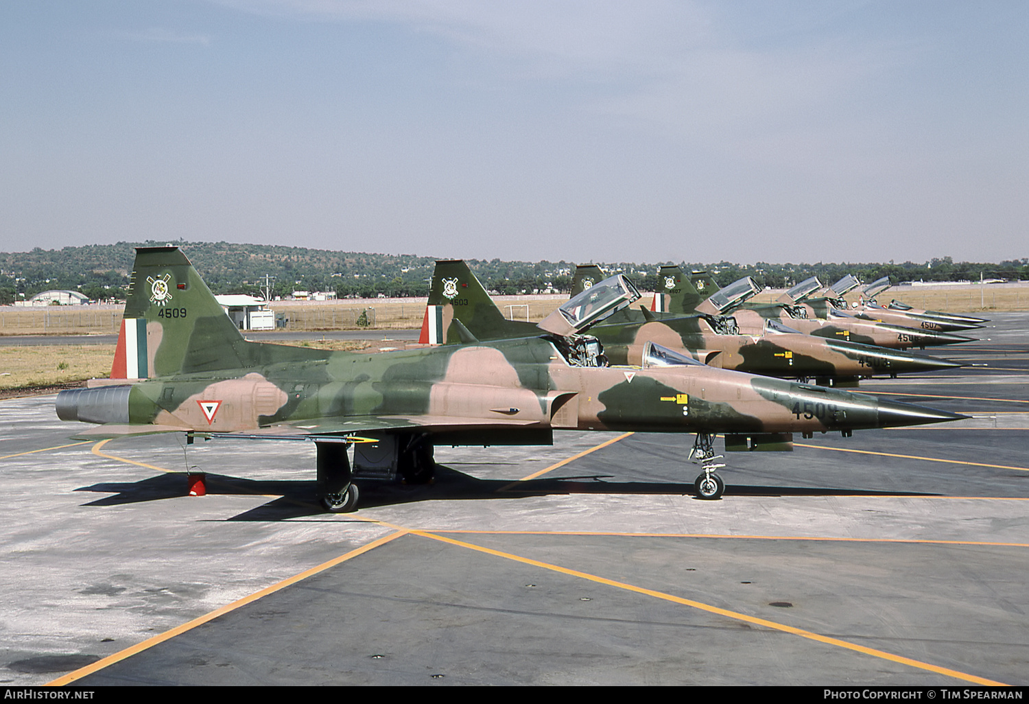 Aircraft Photo of 4509 | Northrop F-5E Tiger II | Mexico - Air Force | AirHistory.net #708023