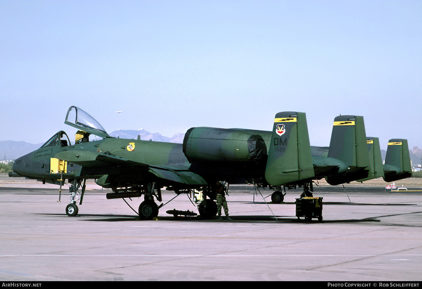Aircraft Photo of 76-0523 / 76-523 | Fairchild A-10A Thunderbolt II | USA - Air Force | AirHistory.net #708028