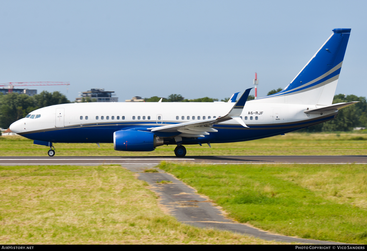 Aircraft Photo of A6-RJF | Boeing 737-7JZ BBJ | AirHistory.net #708045