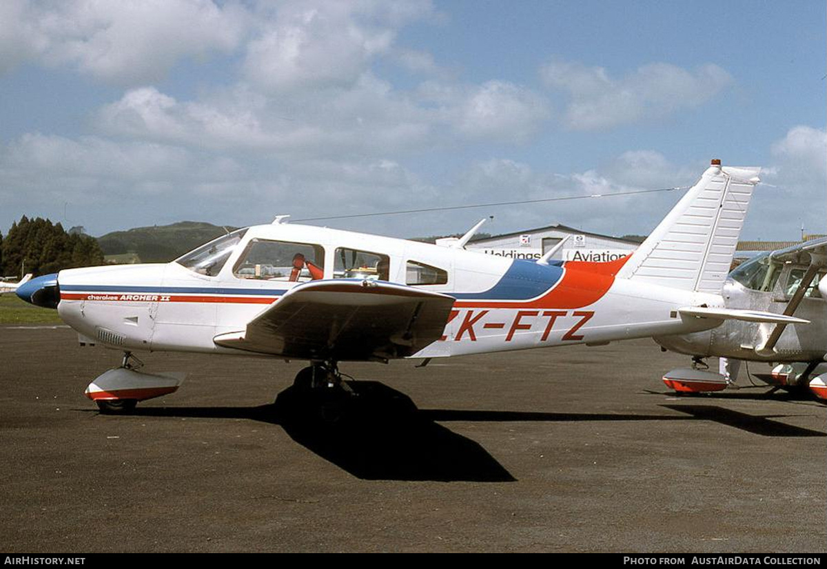 Aircraft Photo of ZK-FTZ | Piper PA-28-181 Cherokee Archer II | AirHistory.net #708048