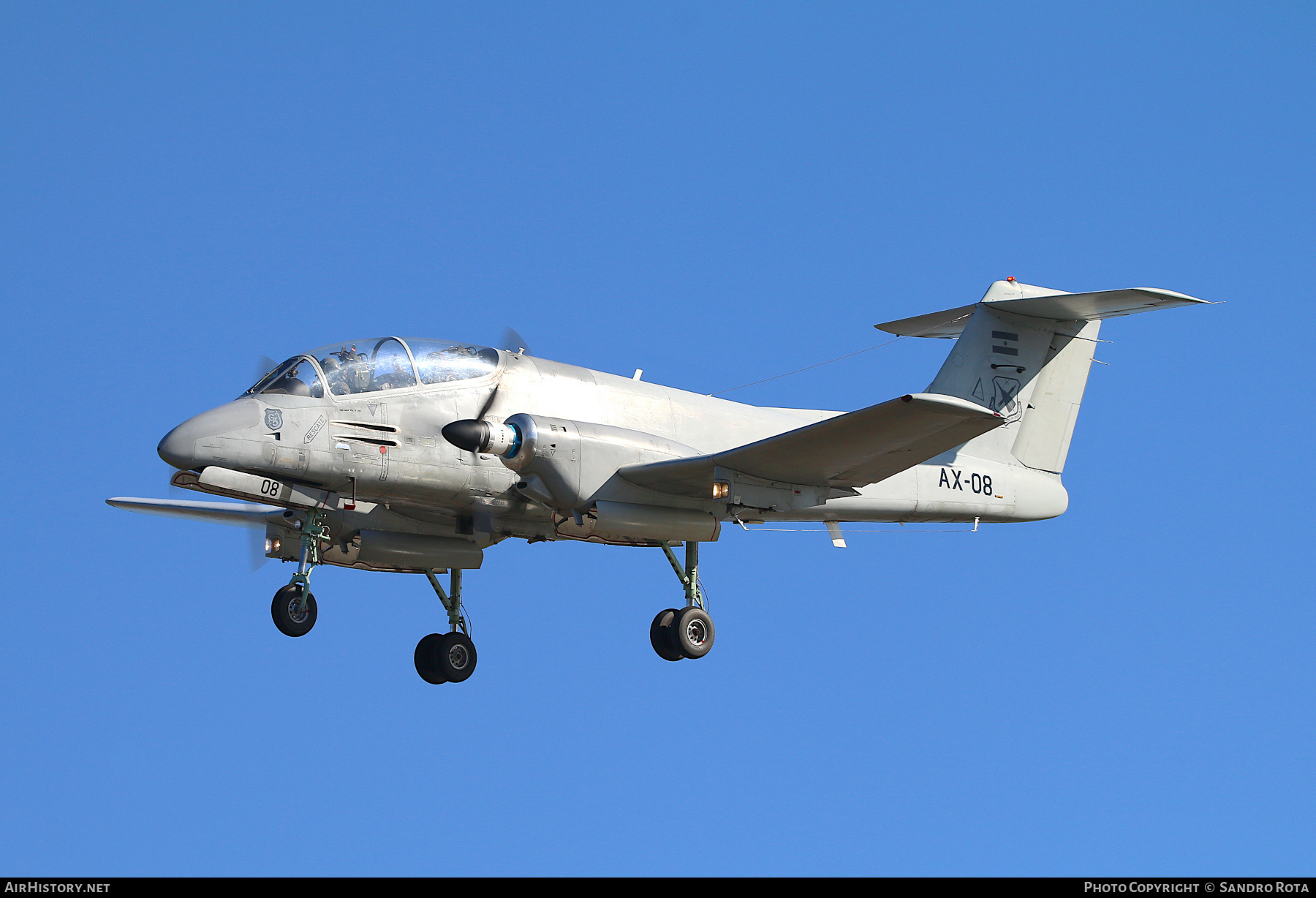 Aircraft Photo of AX-08 | FMA IA-58D Pucara | Argentina - Air Force | AirHistory.net #708050