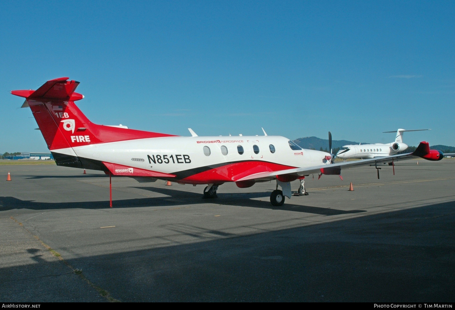Aircraft Photo of N851EB | Pilatus PC-12/47 | Bridger Aerospace | AirHistory.net #708053