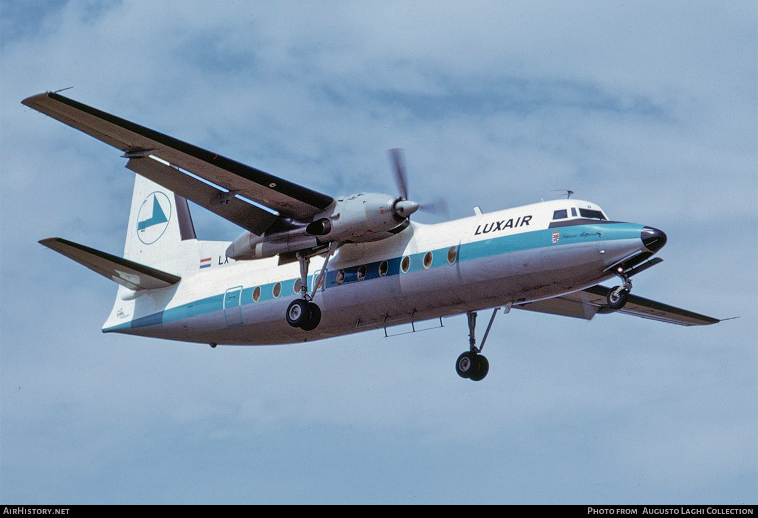 Aircraft Photo of LX-LGD | Fokker F27-600 Friendship | Luxair | AirHistory.net #708078