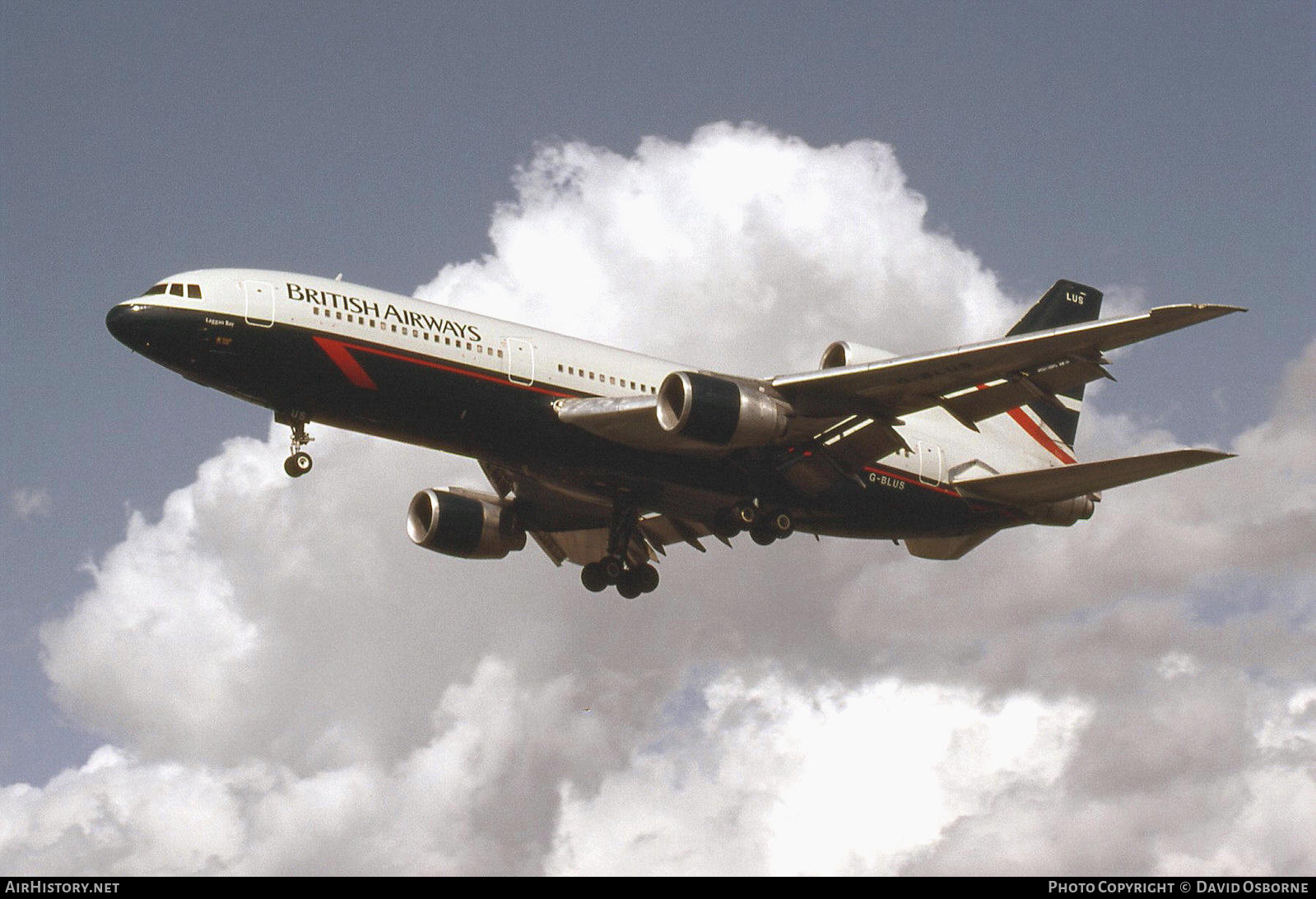 Aircraft Photo of G-BLUS | Lockheed L-1011-385-3 TriStar 500 | British Airways | AirHistory.net #708096