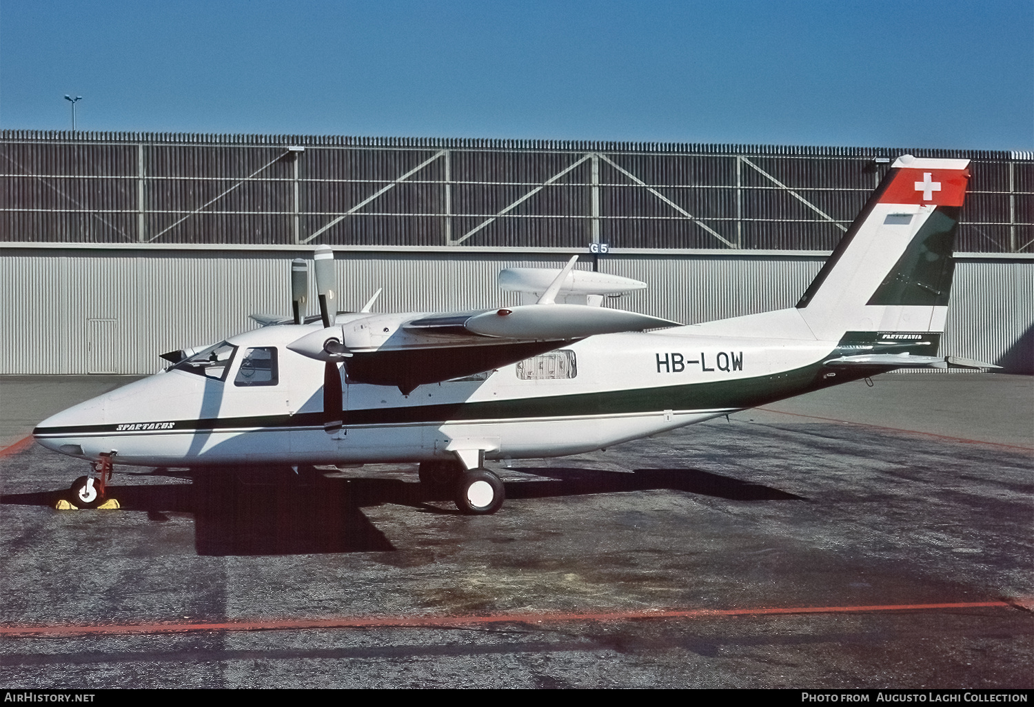 Aircraft Photo of HB-LQW | Partenavia AP-68TP-300 Spartacus | AirHistory.net #708101