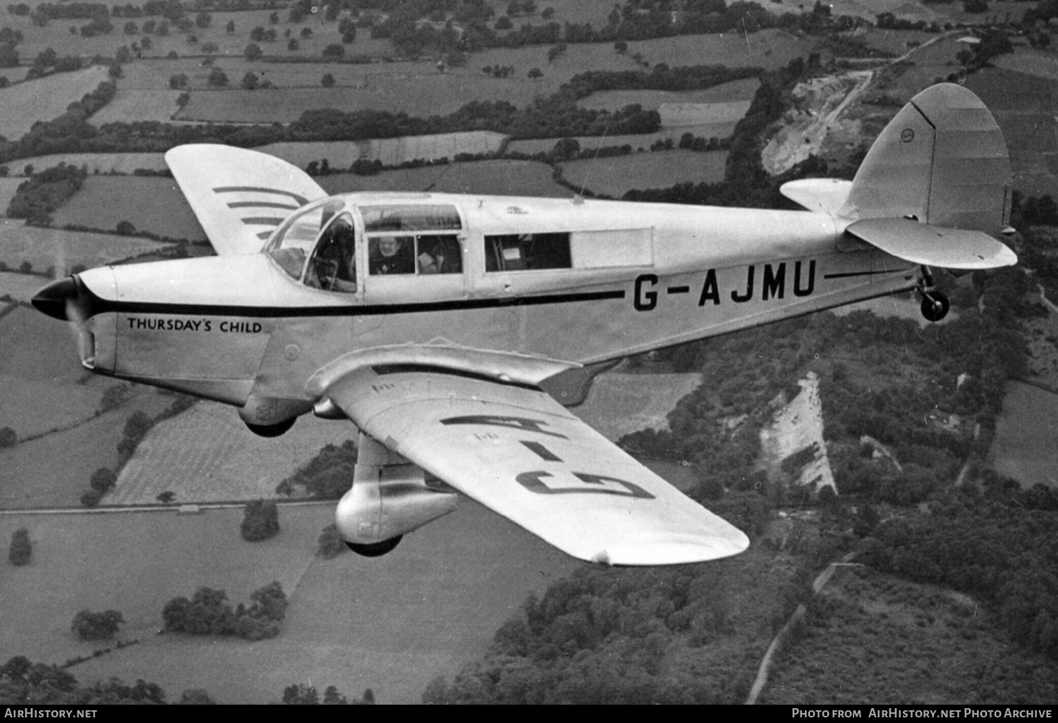 Aircraft Photo of G-AJMU | Percival P.31 Proctor 4 | AirHistory.net #708122