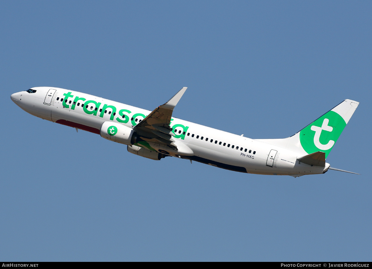 Aircraft Photo of PH-HXG | Boeing 737-800 | Transavia | AirHistory.net #708126