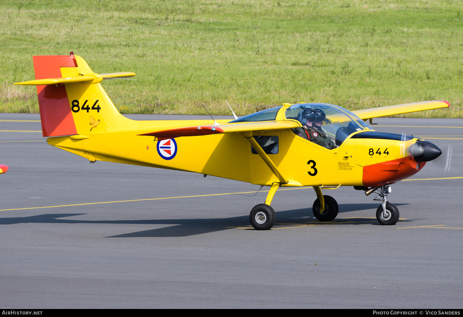 Aircraft Photo of 844 | Saab MFI-15-200A Safari | Norway - Air Force | AirHistory.net #708134