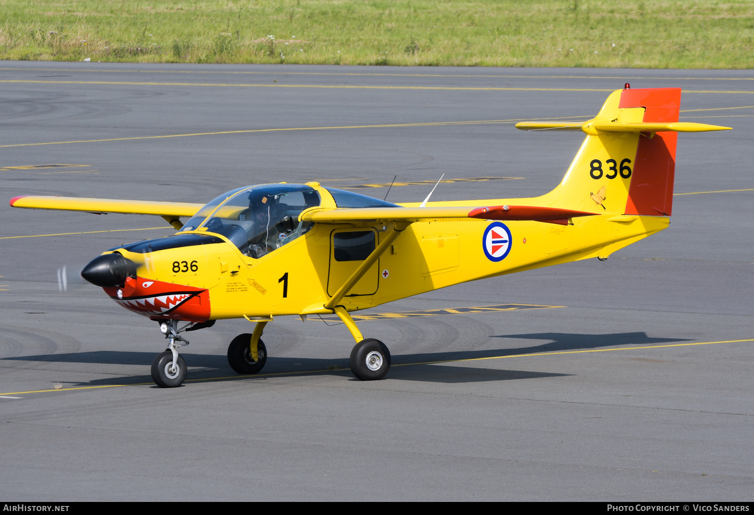 Aircraft Photo of 836 | Saab MFI-17 Supporter | Norway - Air Force | AirHistory.net #708136