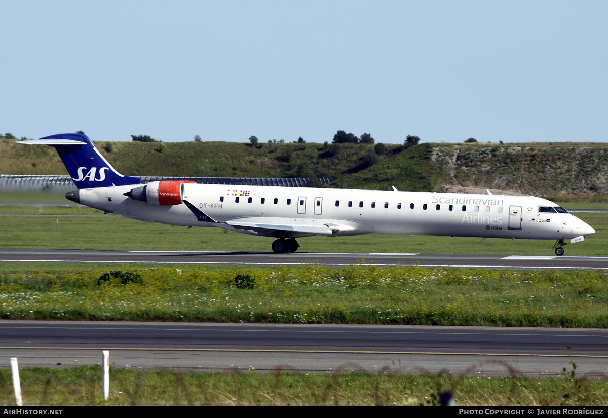 Aircraft Photo of OY-KFH | Bombardier CRJ-900ER NG (CL-600-2D24) | Scandinavian Airlines - SAS | AirHistory.net #708174