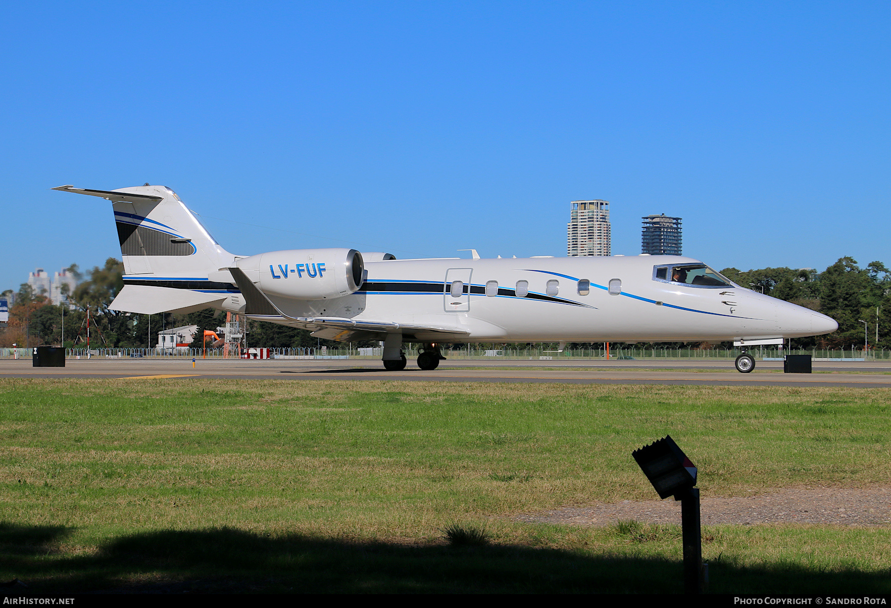Aircraft Photo of LV-FUF | Learjet 60 | AirHistory.net #708177