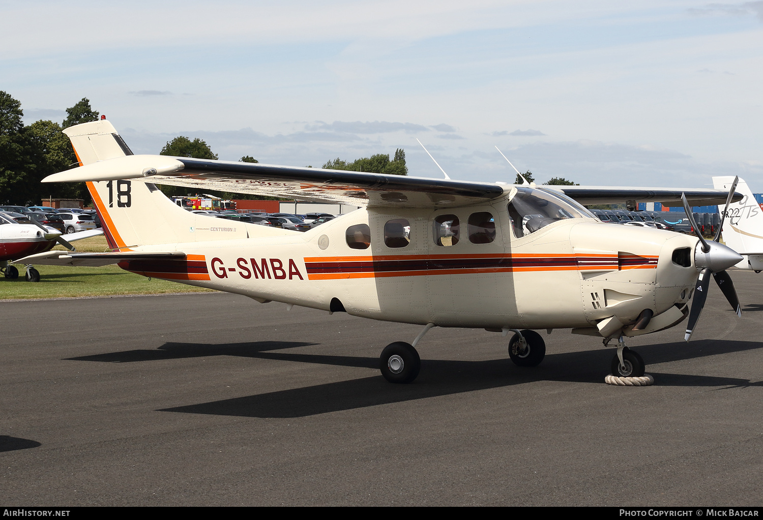 Aircraft Photo of G-SMBA | Cessna P210N Pressurized Centurion | AirHistory.net #708220