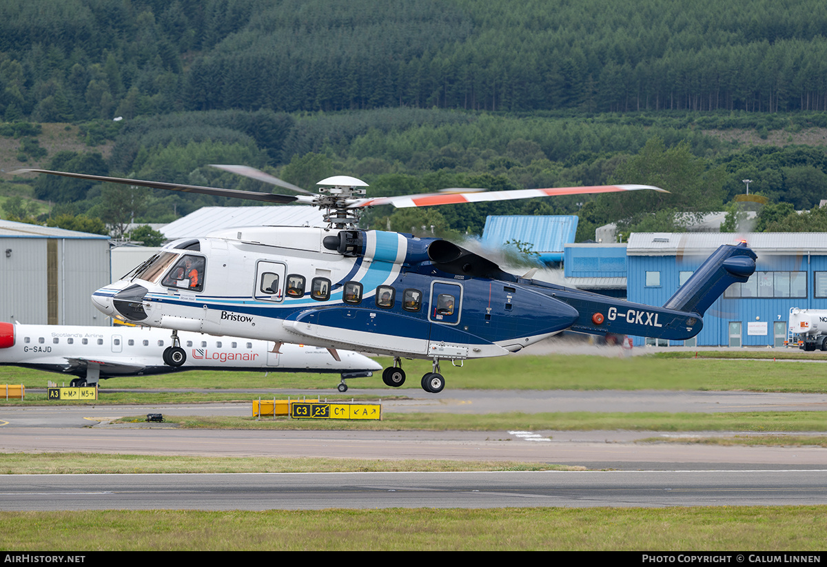 Aircraft Photo of G-CKXL | Sikorsky S-92A | Bristow Helicopters | AirHistory.net #708229