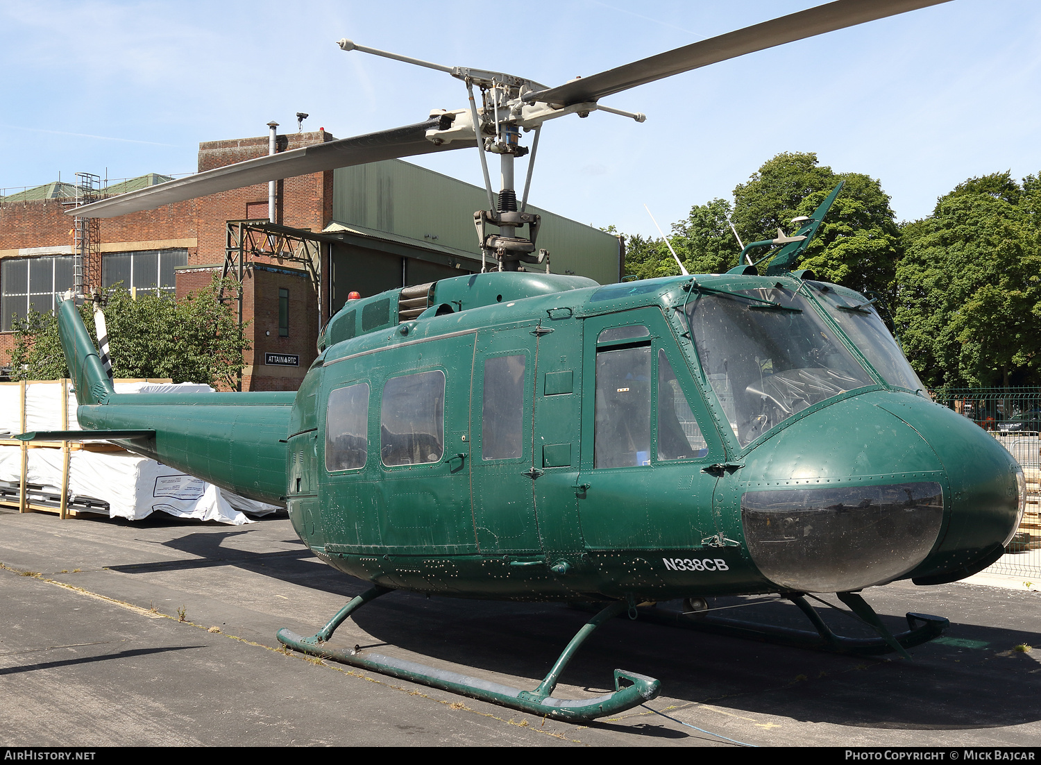 Aircraft Photo of N338CB | Bell UH-1H Iroquois | AirHistory.net #708233