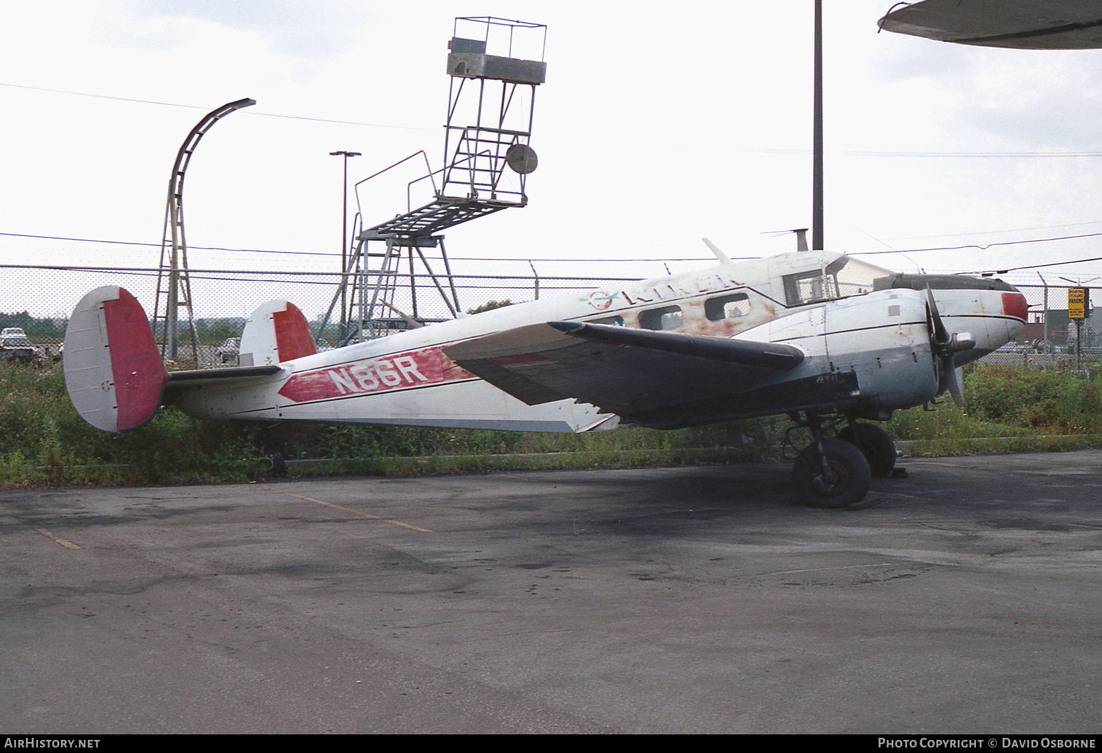Aircraft Photo of N86R | Beech D18S | Ortner Air Service | AirHistory.net #708276