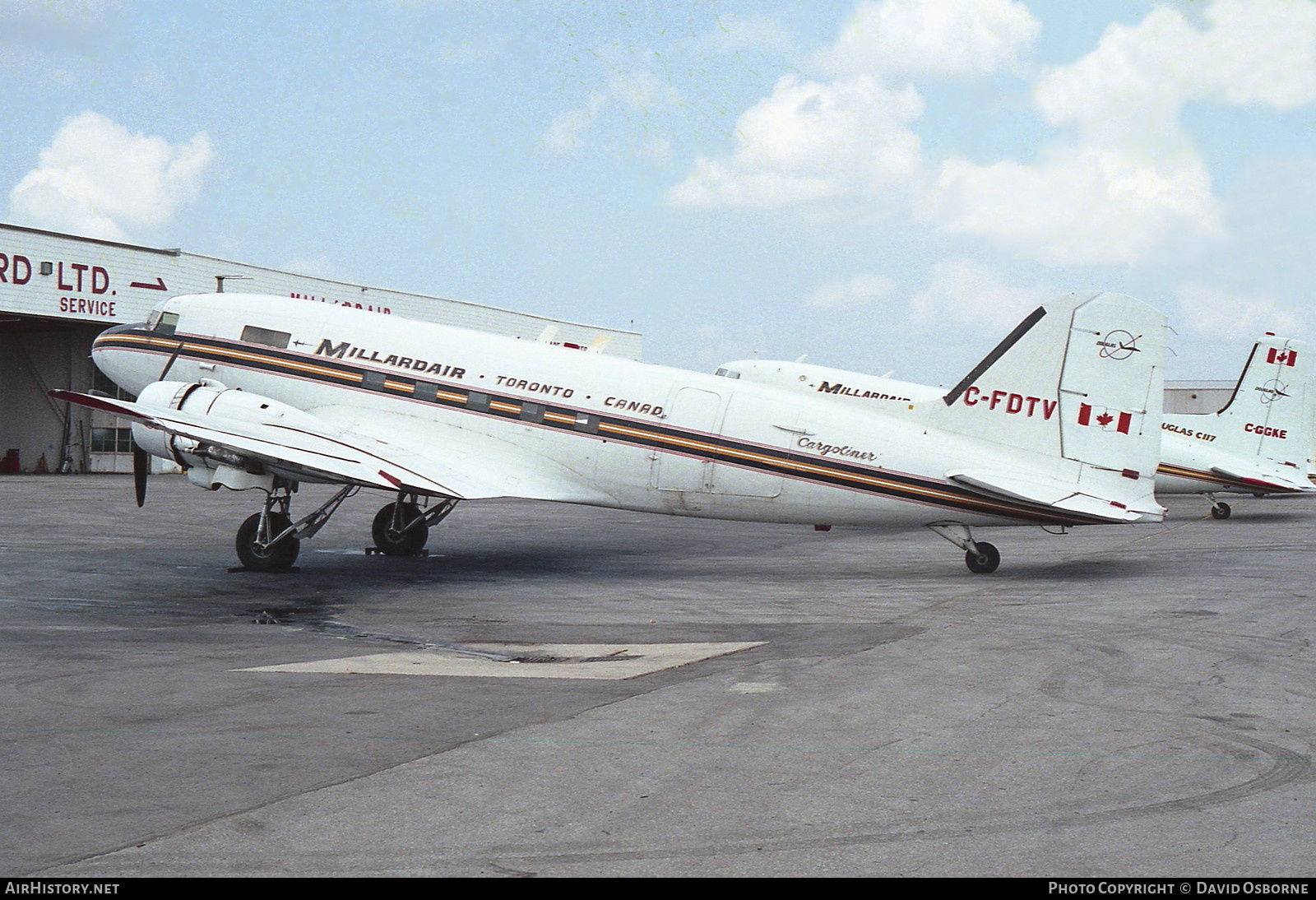 Aircraft Photo of C-FDTV | Douglas C-47A Skytrain | Millardair | AirHistory.net #708295