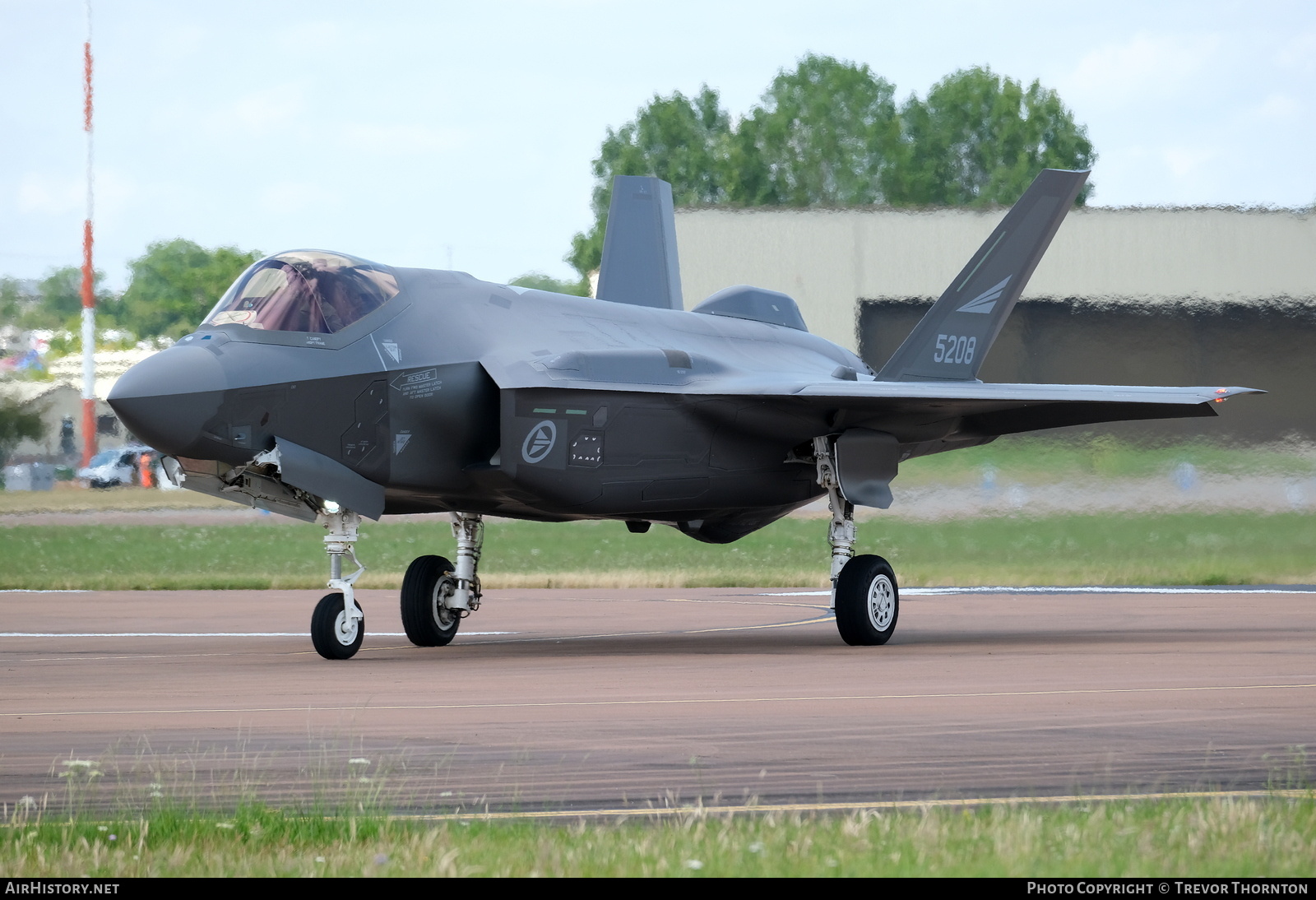 Aircraft Photo of 5208 | Lockheed Martin F-35A Lightning II | Norway - Air Force | AirHistory.net #708318