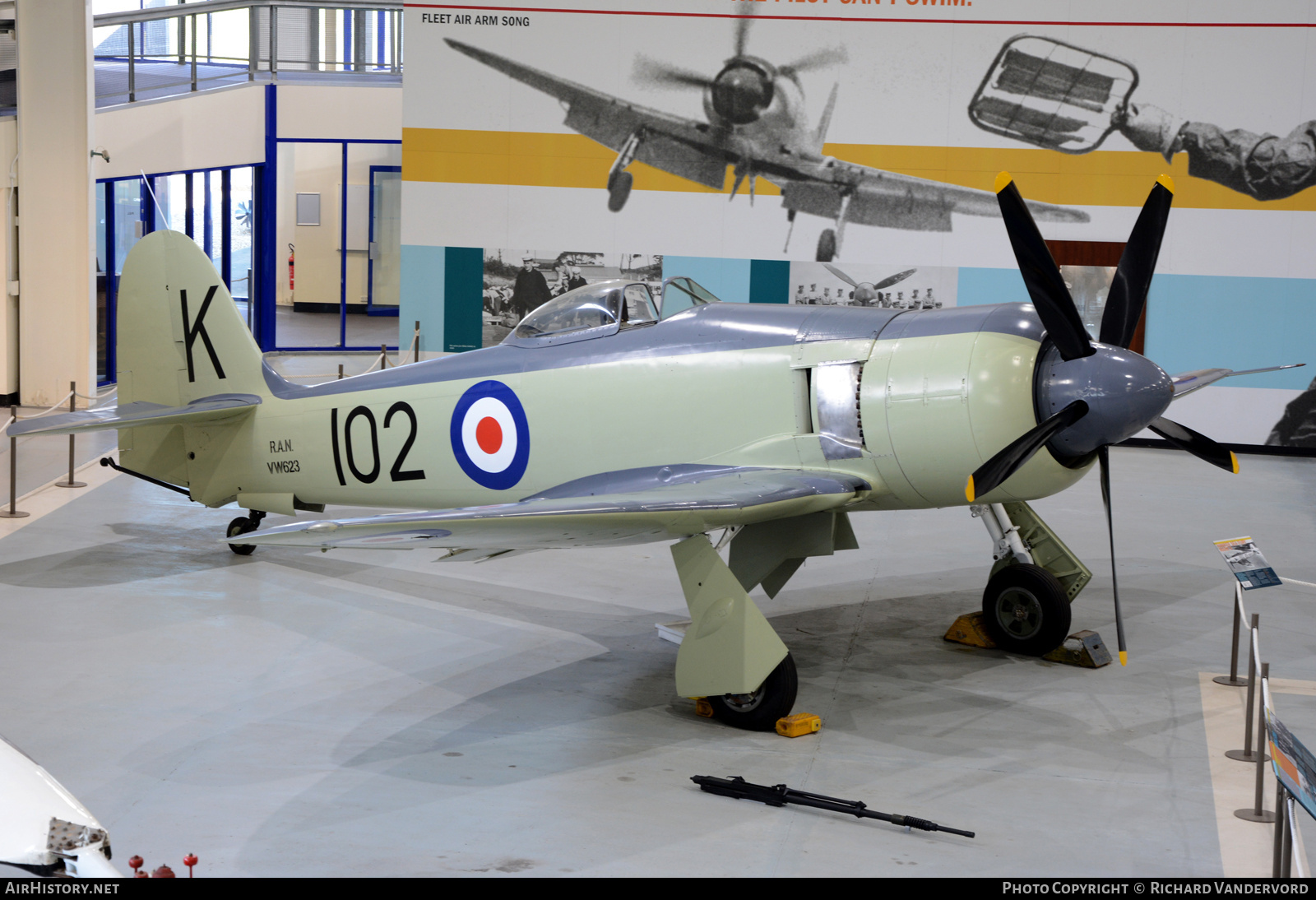 Aircraft Photo of VW623 / VH-NVS | Hawker Sea Fury FB11 | Australia - Navy | AirHistory.net #708328