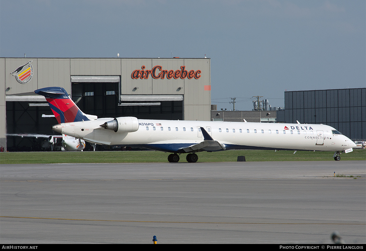 Aircraft Photo of N316PQ | Bombardier CRJ-900LR (CL-600-2D24) | Delta Connection | AirHistory.net #708330