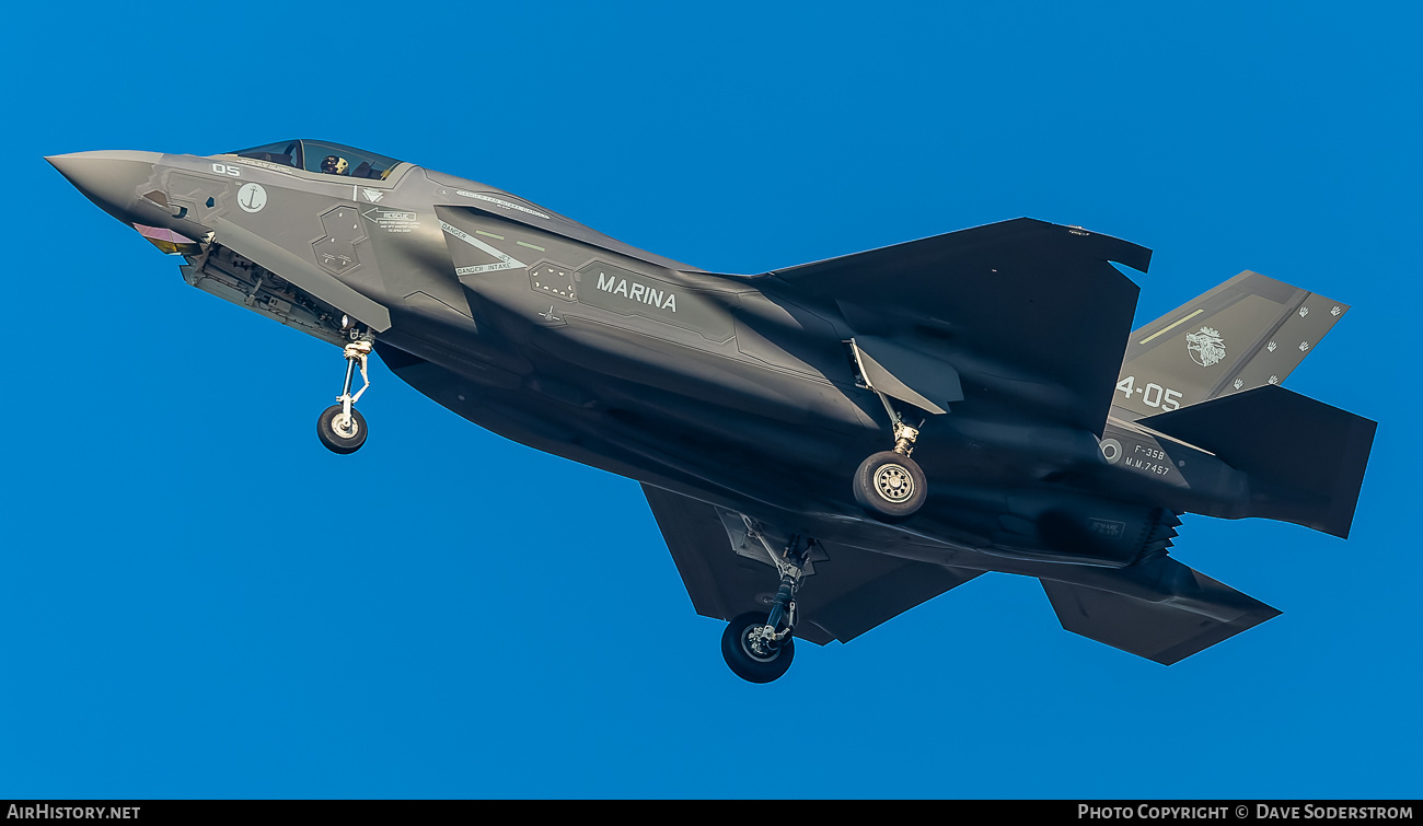 Aircraft Photo of MM7457 | Lockheed Martin F-35B Lightning II | Italy - Navy | AirHistory.net #708336