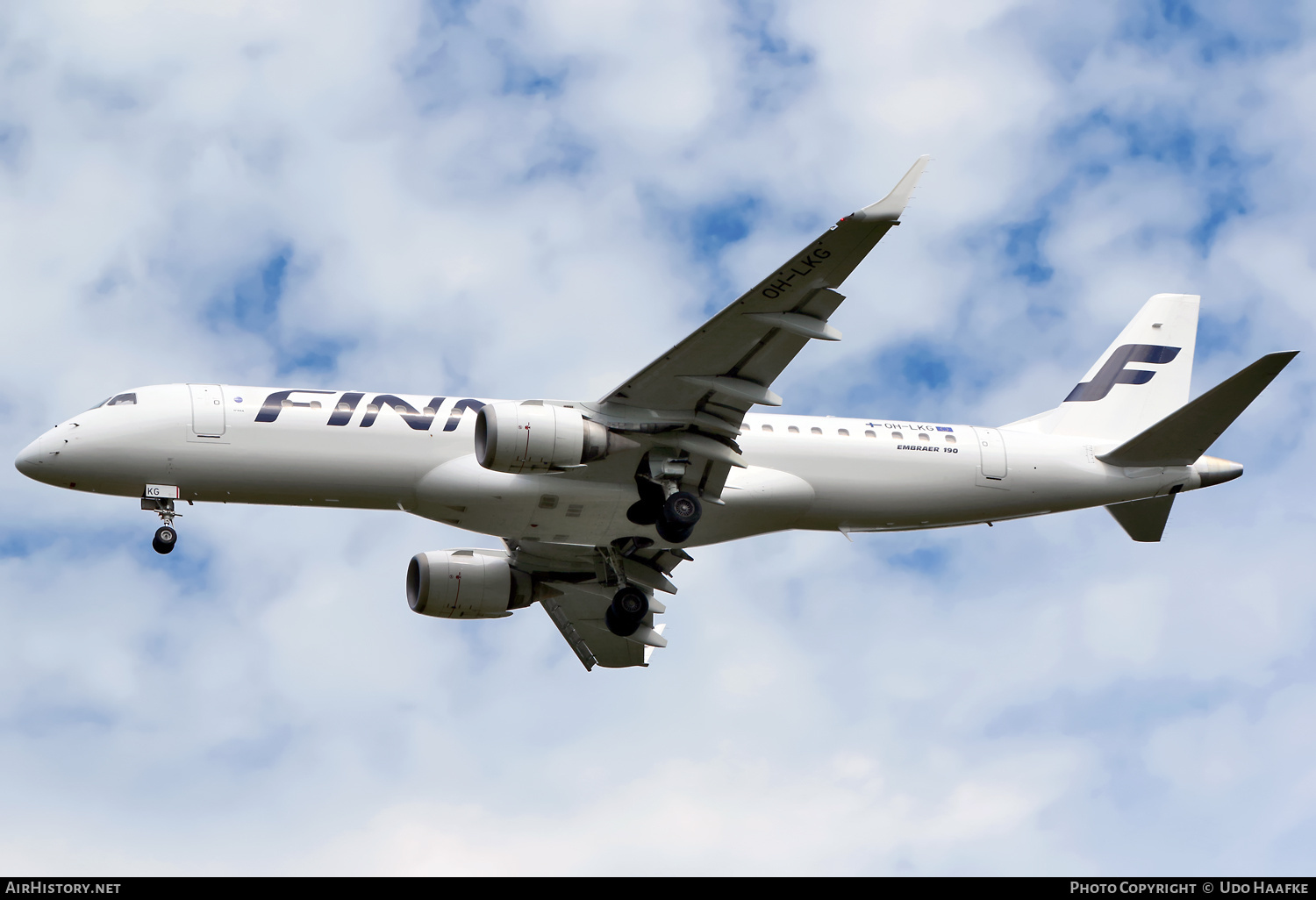 Aircraft Photo of OH-LKG | Embraer 190LR (ERJ-190-100LR) | Finnair | AirHistory.net #708353