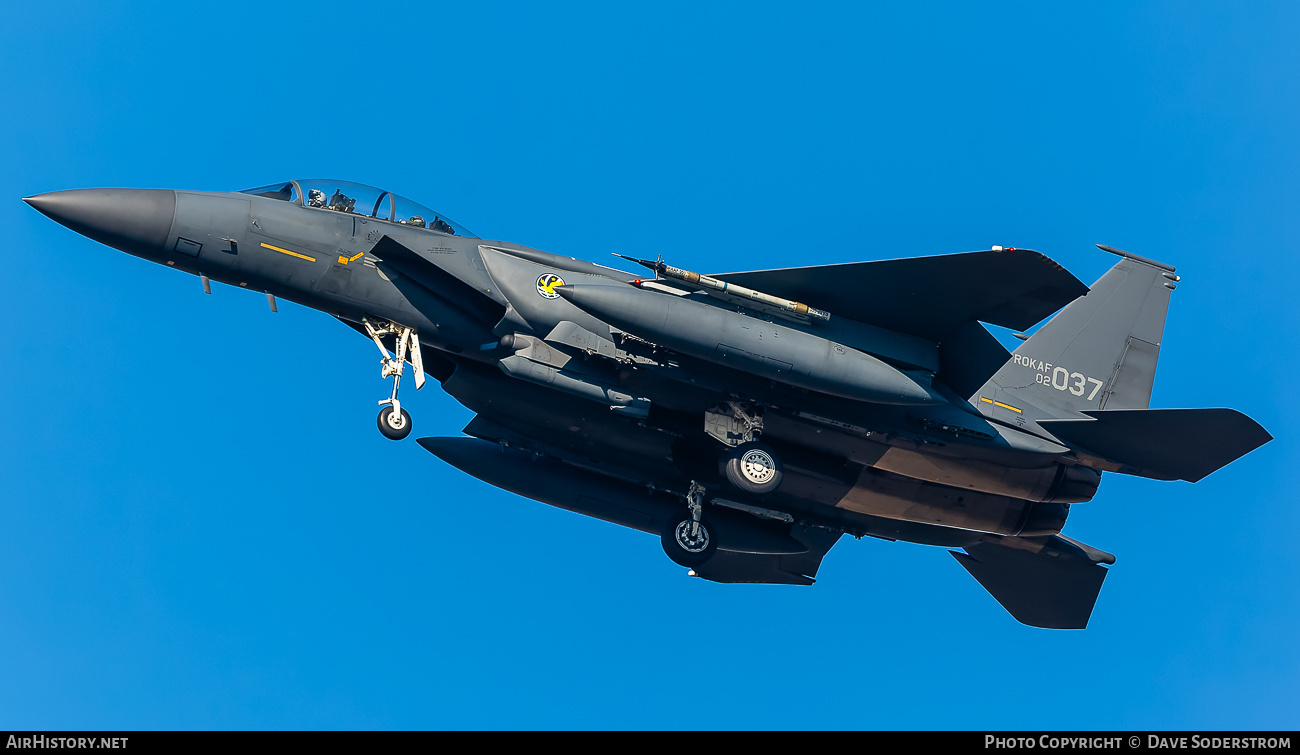 Aircraft Photo of 02-037 | McDonnell Douglas F-15K Eagle | South Korea - Air Force | AirHistory.net #708358