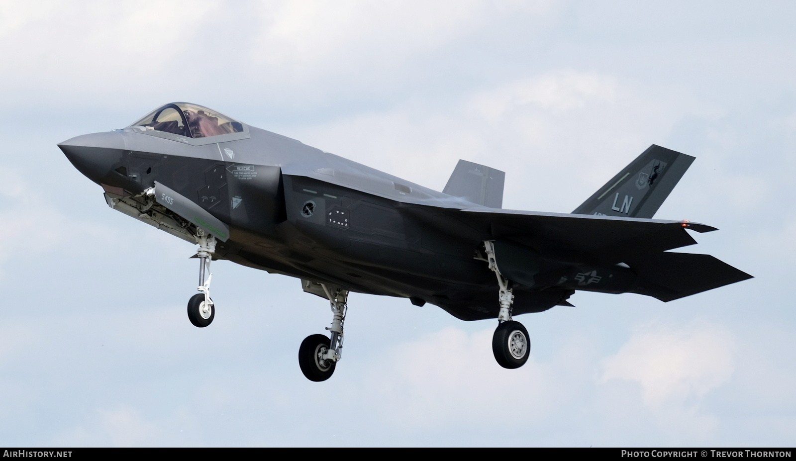 Aircraft Photo of 19-5495 / AF19-5495 | Lockheed Martin F-35A Lightning II | USA - Air Force | AirHistory.net #708361