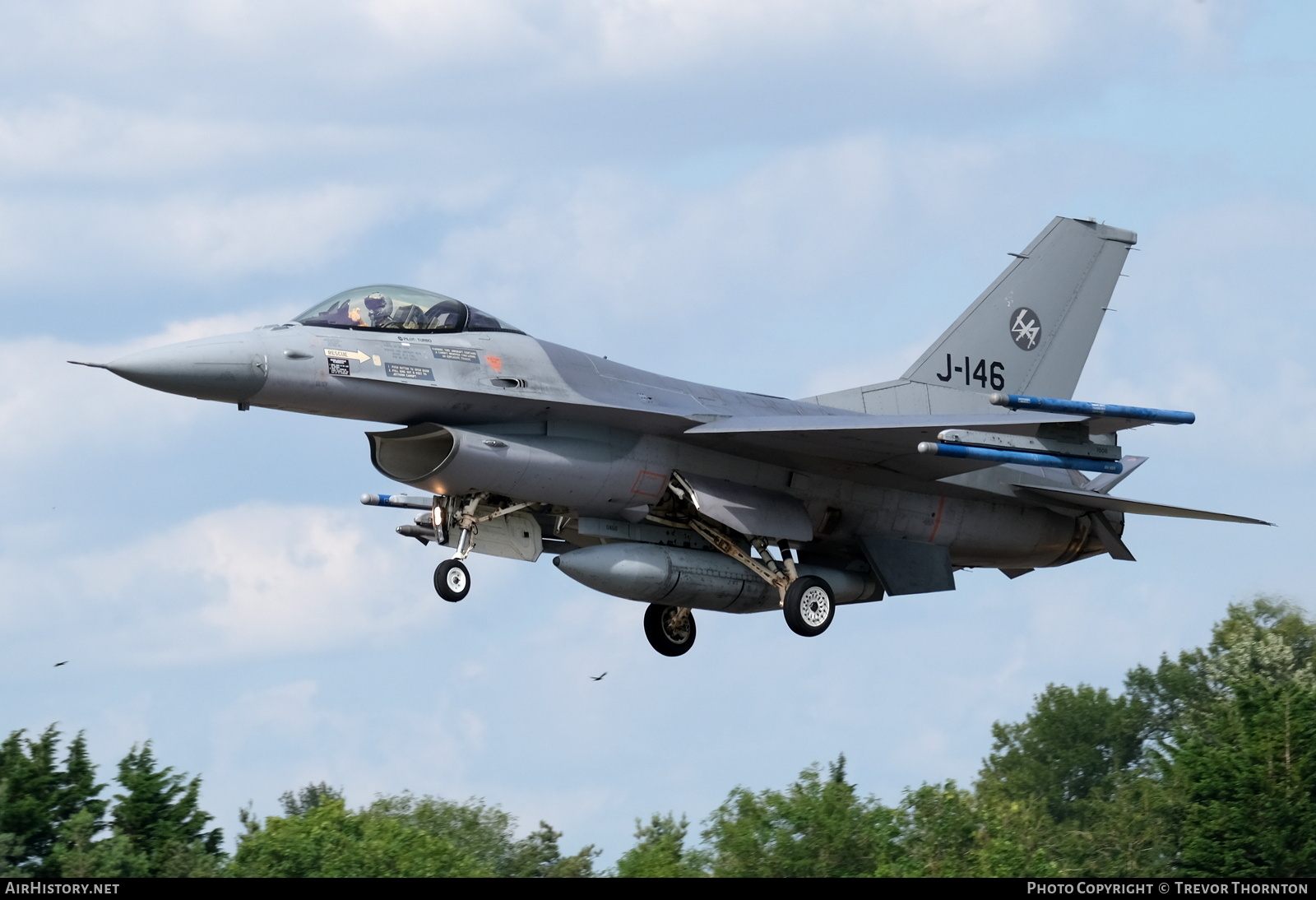 Aircraft Photo of J-146 | General Dynamics F-16AM Fighting Falcon | Netherlands - Air Force | AirHistory.net #708369