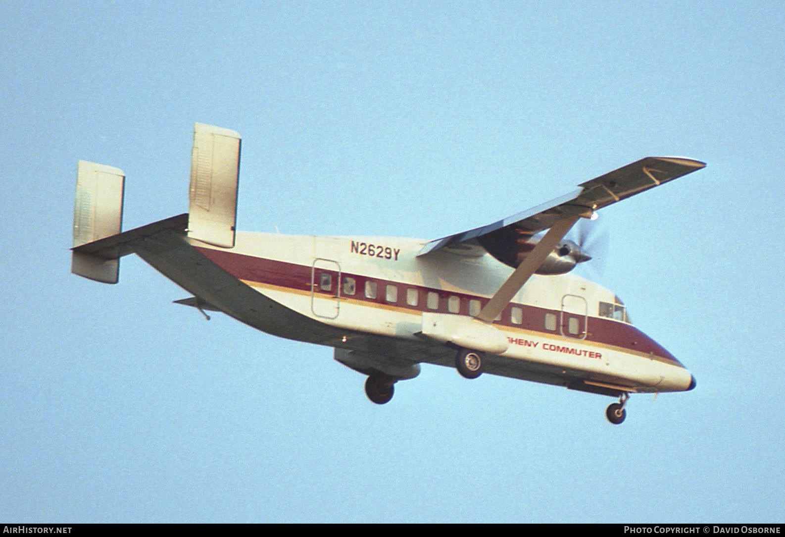 Aircraft Photo of N2629Y | Short 330-200 | Allegheny Commuter | AirHistory.net #708392