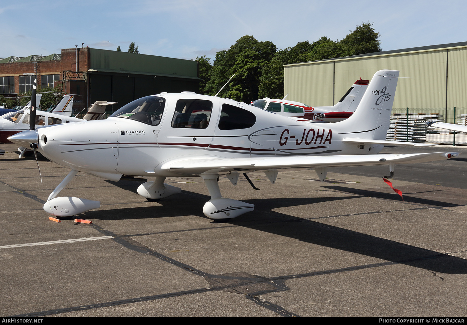 Aircraft Photo of G-JOHA | Cirrus SR-20 G3-GTS | AirHistory.net #708399