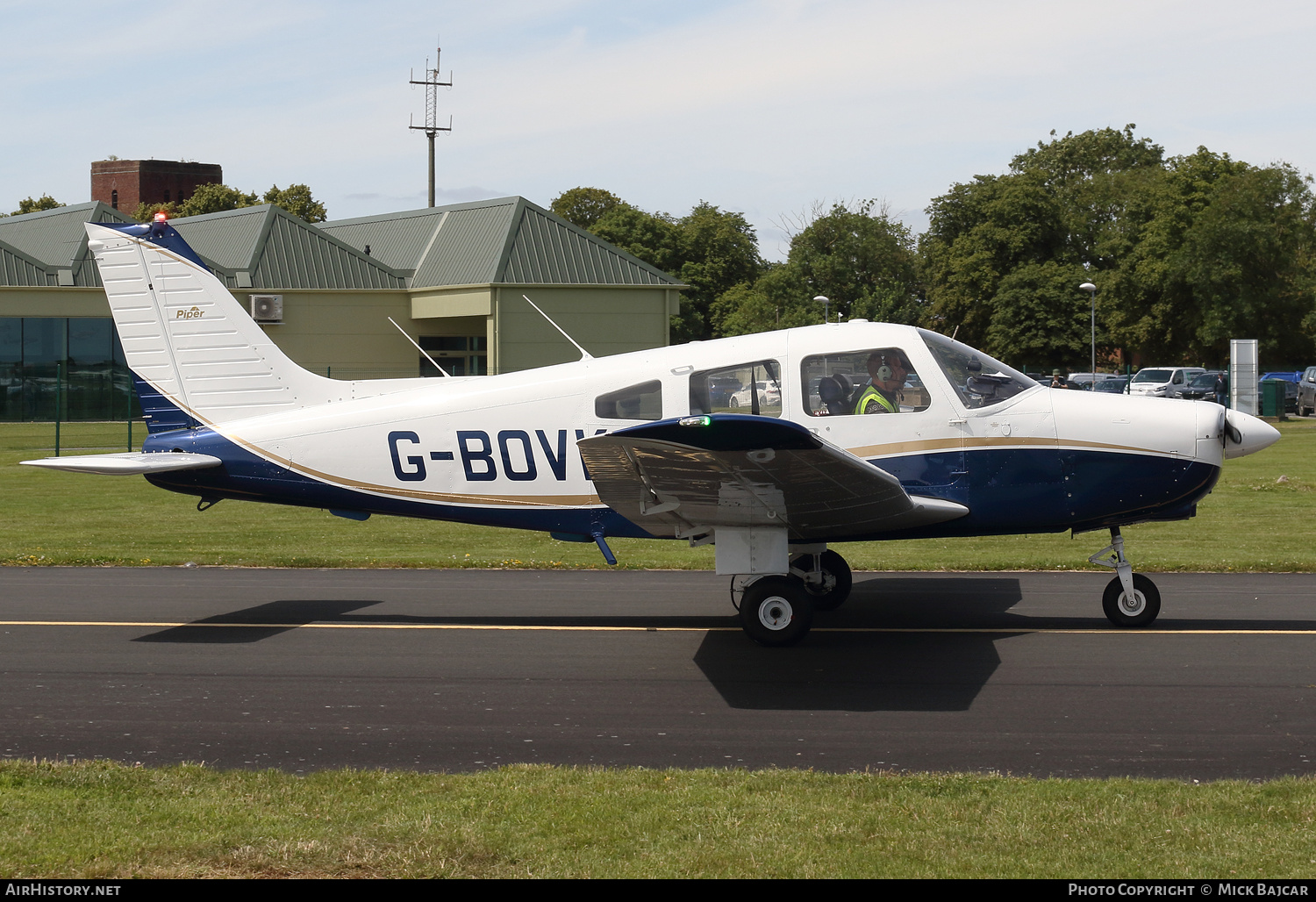 Aircraft Photo of G-BOVK | Piper PA-28-161 Warrior II | AirHistory.net #708411