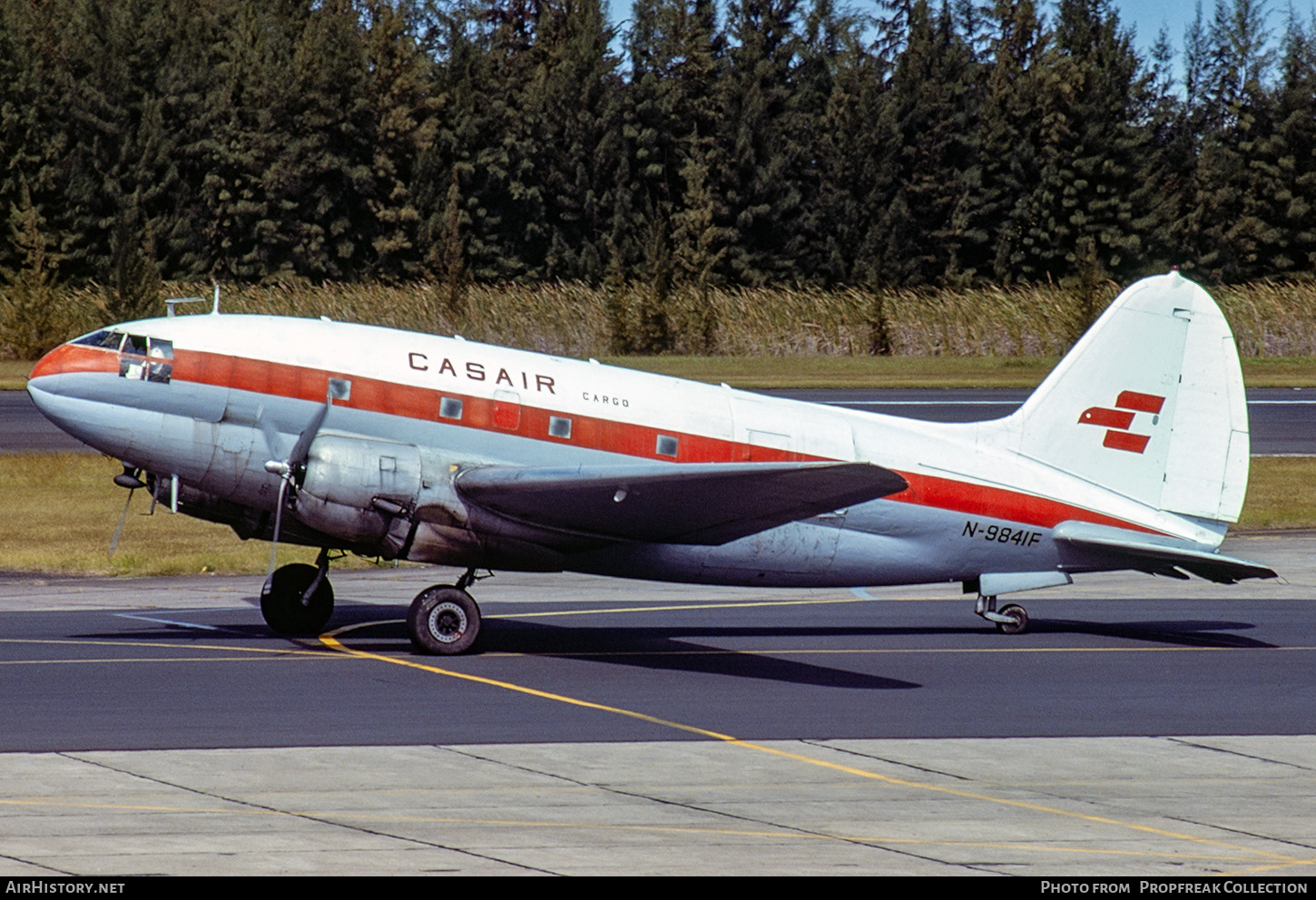 Aircraft Photo of N9841F | Curtiss C-46A Commando | Casair - Caribbean Air Services | AirHistory.net #708414