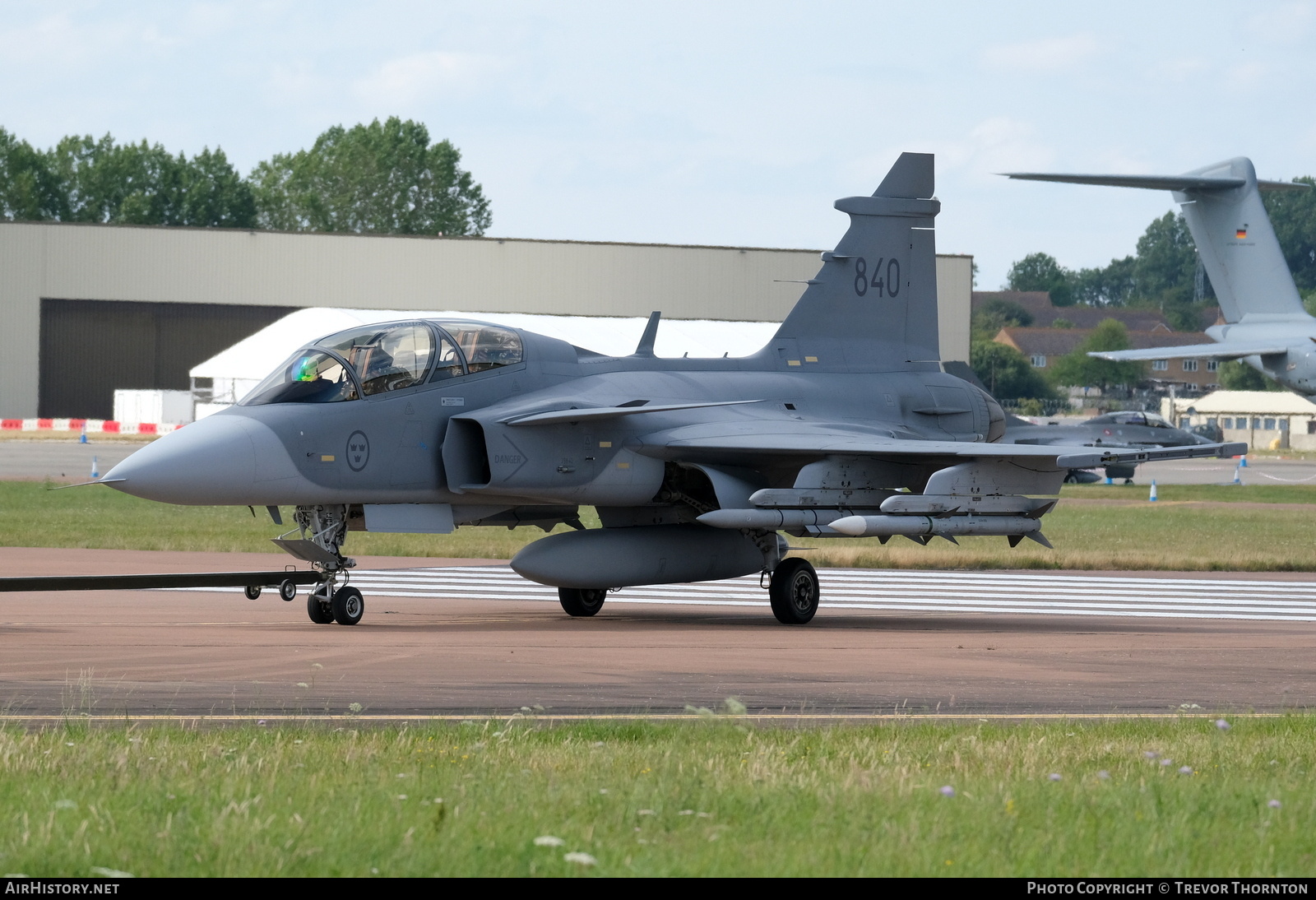 Aircraft Photo of 39840 | Saab JAS 39D Gripen | Sweden - Air Force | AirHistory.net #708417