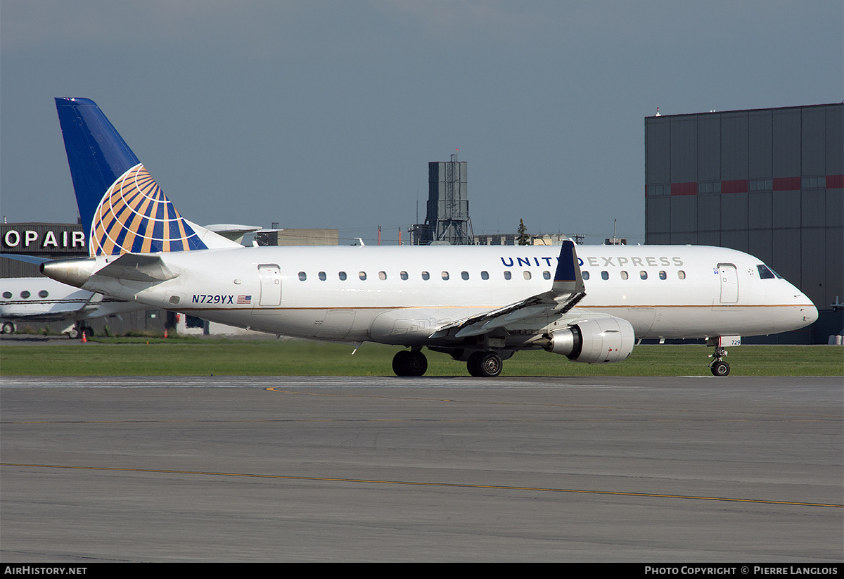 Aircraft Photo of N729YX | Embraer 170LR (ERJ-170-100LR) | United Express | AirHistory.net #708420