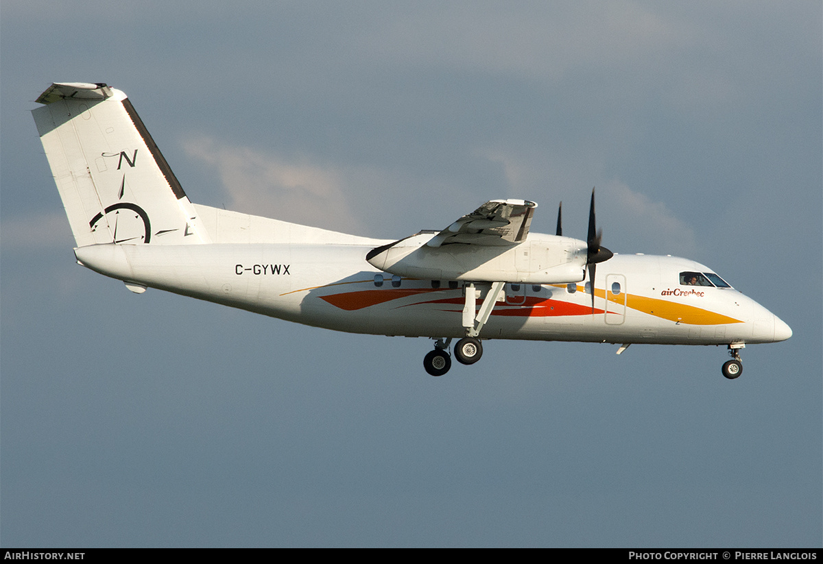 Aircraft Photo of C-GYWX | De Havilland Canada DHC-8-102 Dash 8 | Air Creebec | AirHistory.net #708440