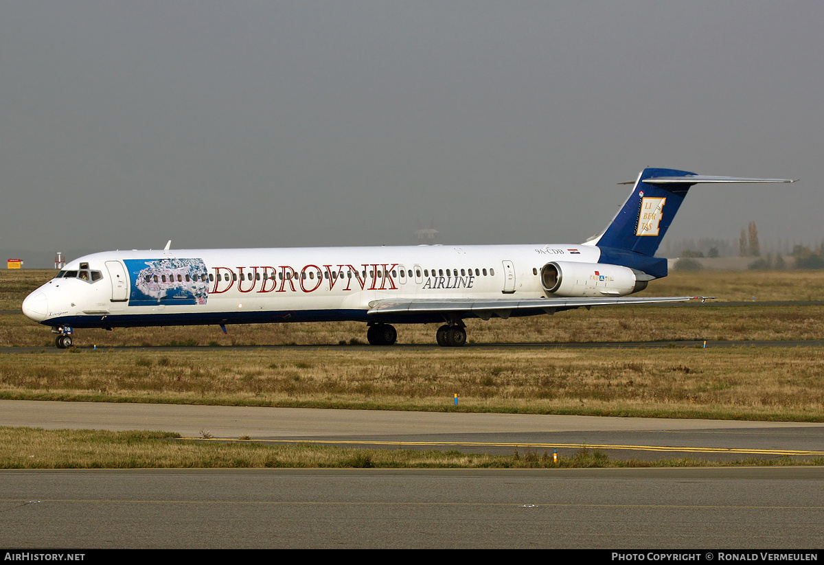 Aircraft Photo of 9A-CDB | McDonnell Douglas MD-83 (DC-9-83) | Dubrovnik Airline | AirHistory.net #708464