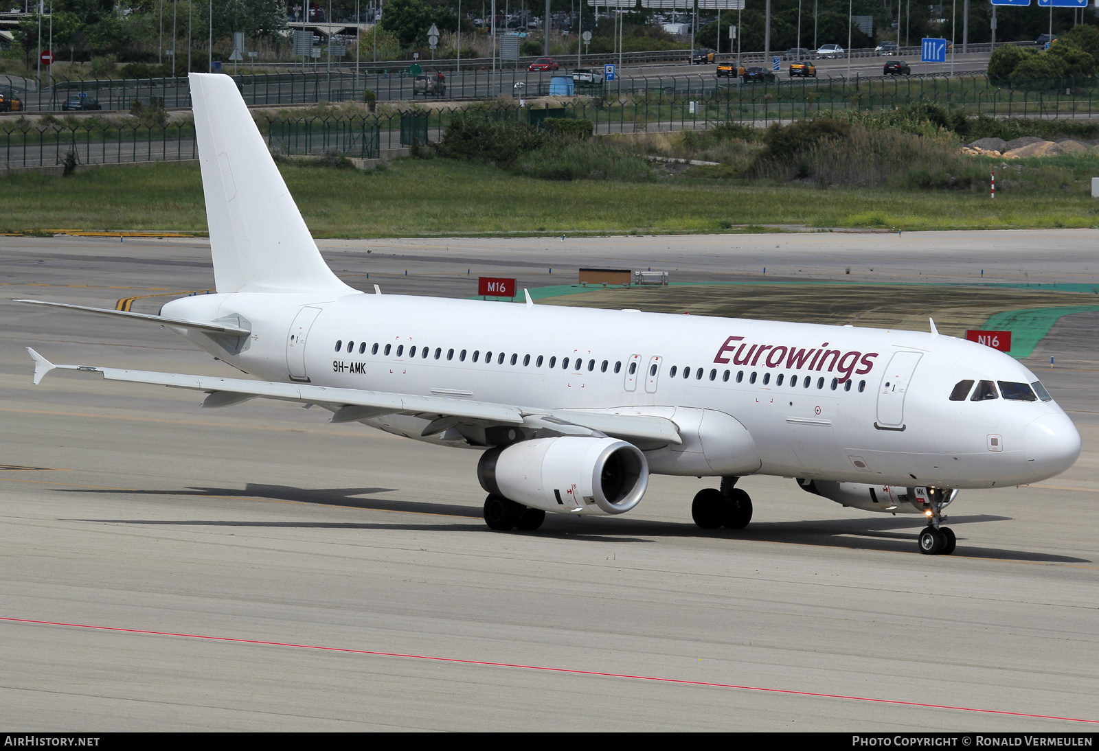 Aircraft Photo of 9H-AMK | Airbus A320-232 | Eurowings | AirHistory.net #708469