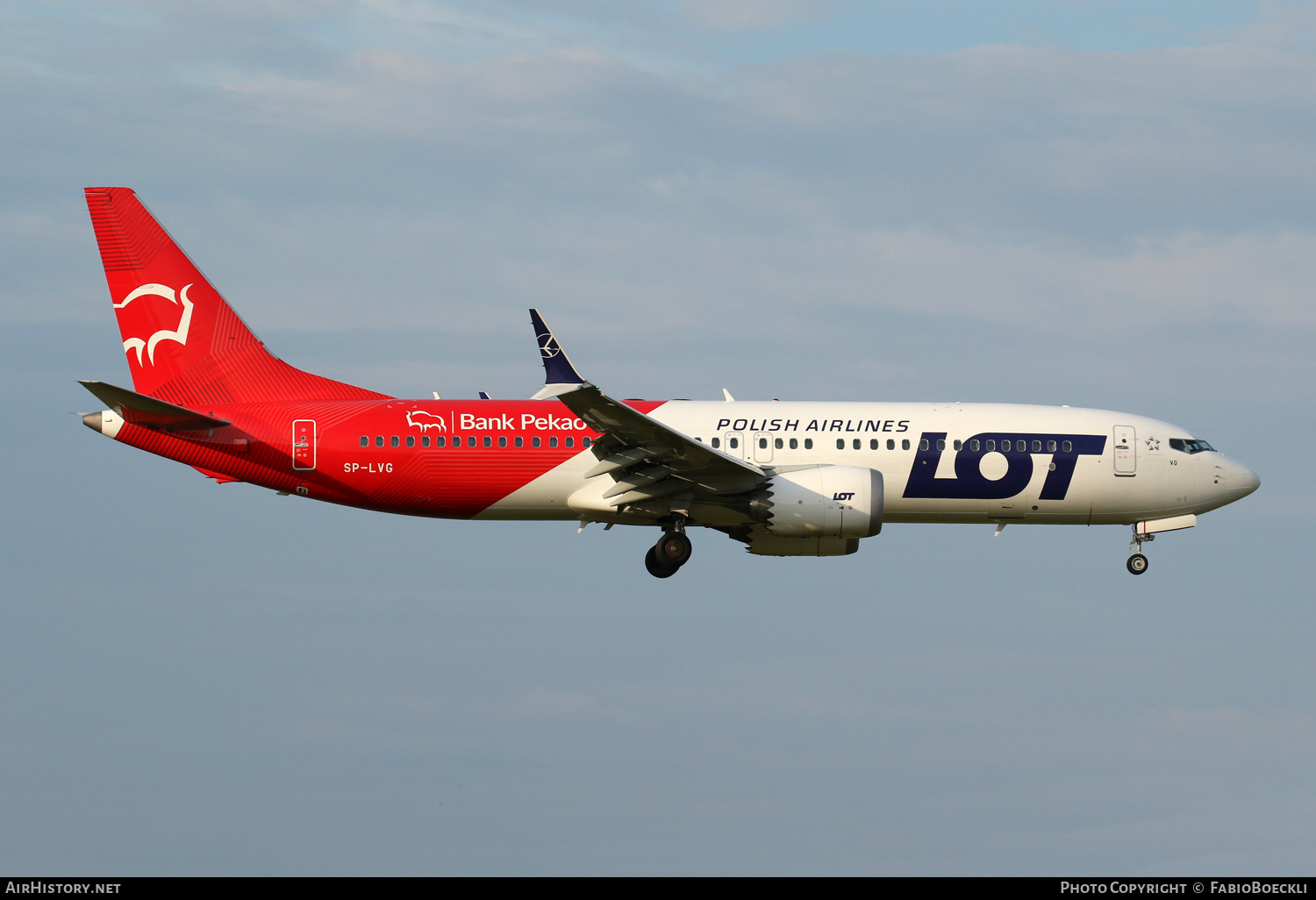 Aircraft Photo of SP-LVG | Boeing 737-8 Max 8 | LOT Polish Airlines - Polskie Linie Lotnicze | AirHistory.net #708470
