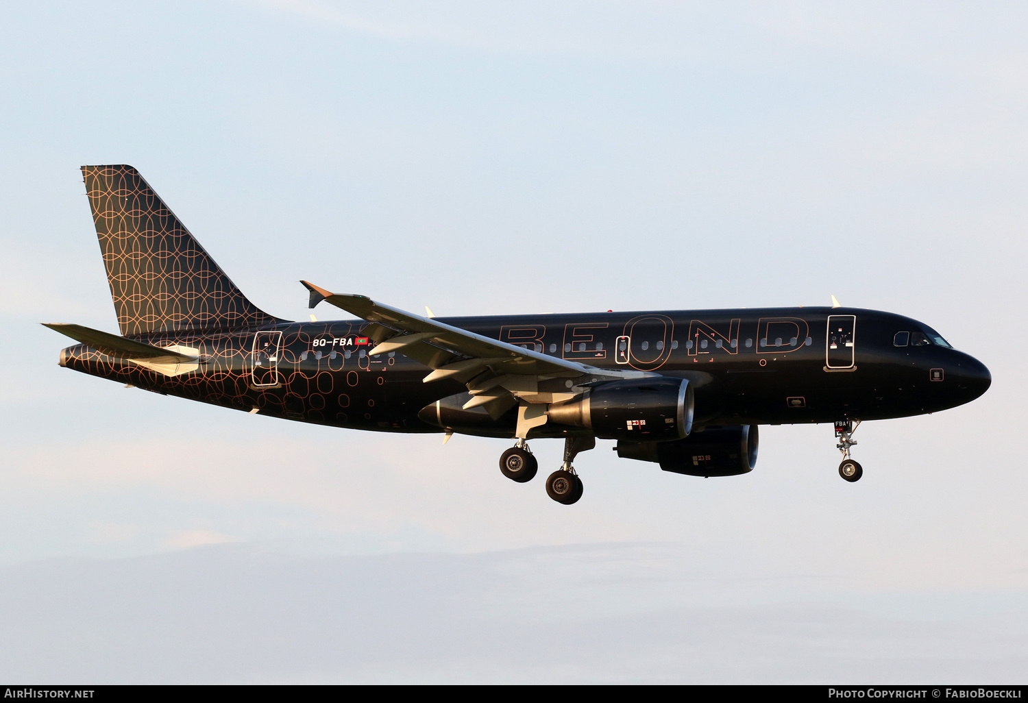 Aircraft Photo of 8Q-FBA | Airbus A319-111 | Beond | AirHistory.net #708471