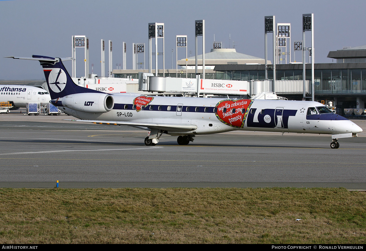 Aircraft Photo of SP-LGD | Embraer ERJ-145MP (EMB-145MP) | LOT Polish Airlines - Polskie Linie Lotnicze | AirHistory.net #708472