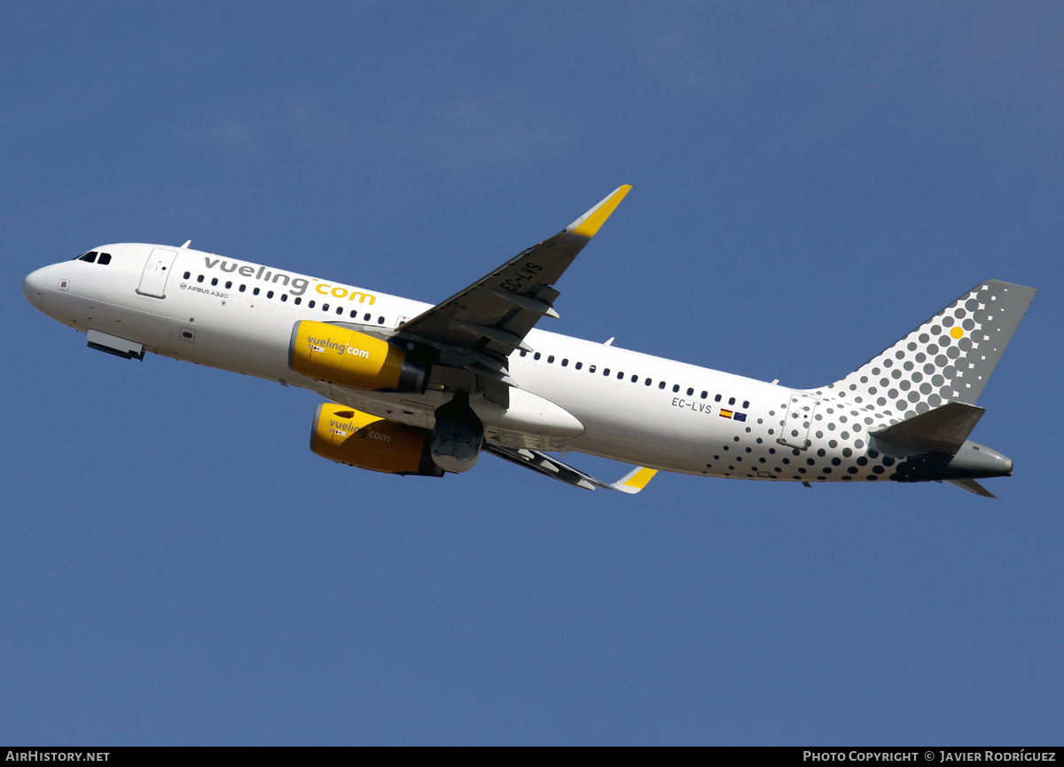 Aircraft Photo of EC-LVS | Airbus A320-232 | Vueling Airlines | AirHistory.net #708497