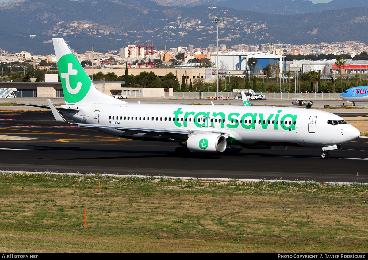 Aircraft Photo of PH-HSM | Boeing 737-8K2 | Transavia | AirHistory.net #708499