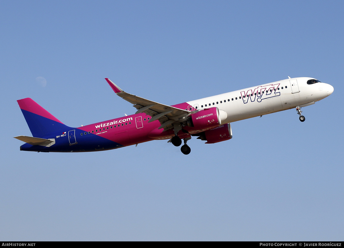 Aircraft Photo of 9H-WDJ | Airbus A321-271NX | Wizz Air | AirHistory.net #708501