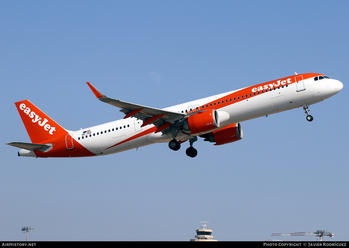 Aircraft Photo of OE-ISG | Airbus A321-251NX | EasyJet | AirHistory.net #708502