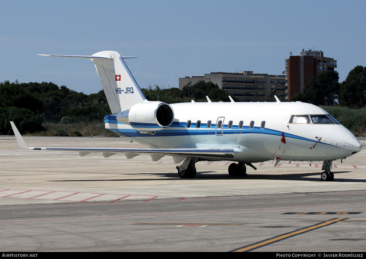 Aircraft Photo of HB-JRQ | Bombardier Challenger 604 (CL-600-2B16) | AirHistory.net #708507